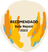 Logo Guía Repsol Restaurante Recomendado 2023